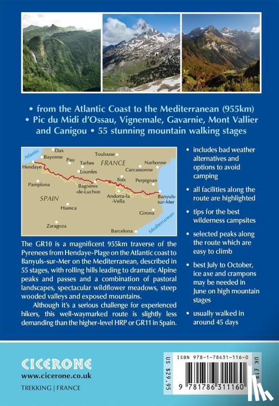Johnson, Brian, Butler, Stuart - Trekking the GR10