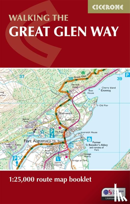 Dillon, Paddy - Walking the Great Glen Way Map Booklet