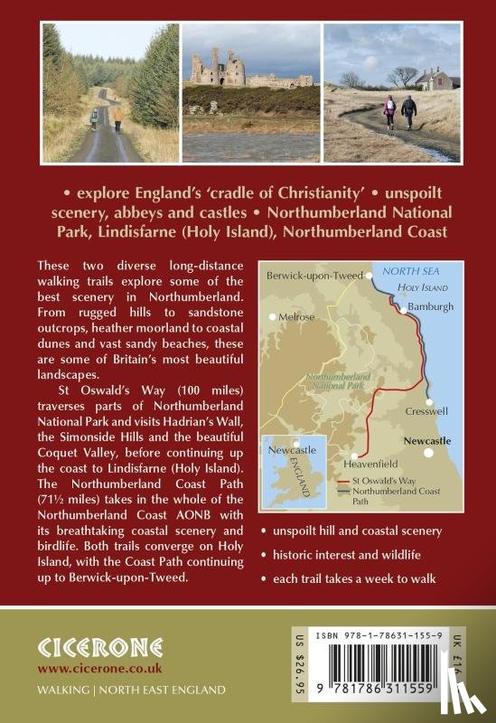 Abraham, Rudolf - Walking St Oswald and #039;s Way and Northumberland Coast Path