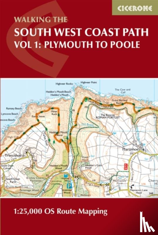 Dillon, Paddy - South West Coast Path Map Booklet - Vol 1: Minehead to St Ives