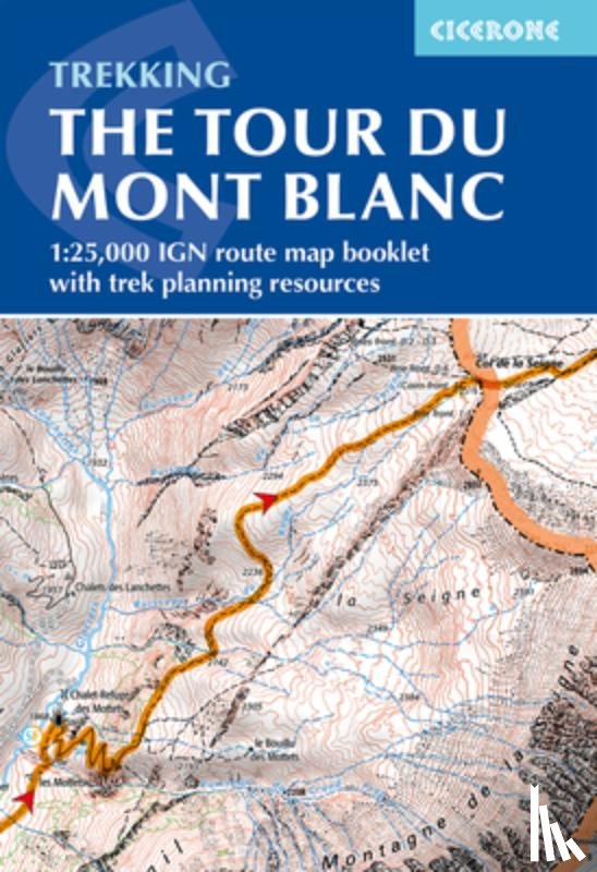 Reynolds, Kev, Williams, Lesley, Williams, Jonathan - Tour du Mont Blanc Map Booklet