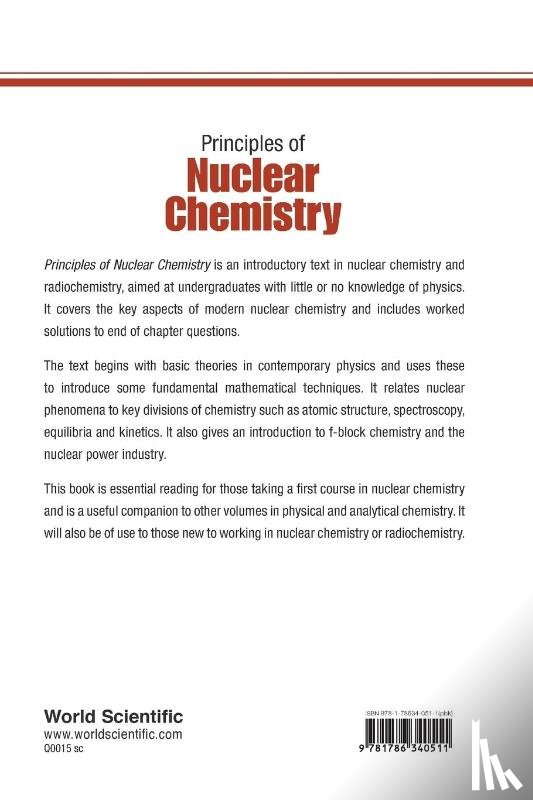 Mcpherson, Peter A C (Ulster University - Principles Of Nuclear Chemistry