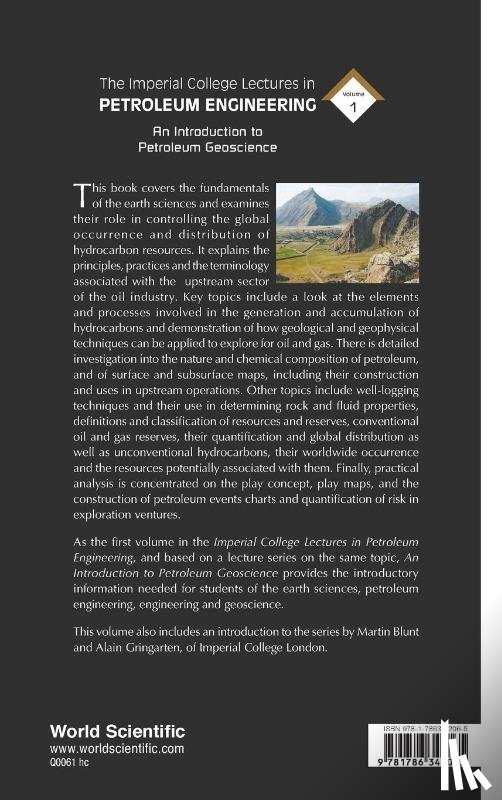 Ala, Michael (Imperial College London - Imperial College Lectures In Petroleum Engineering, The - Volume 1: An Introduction To Petroleum Geoscience