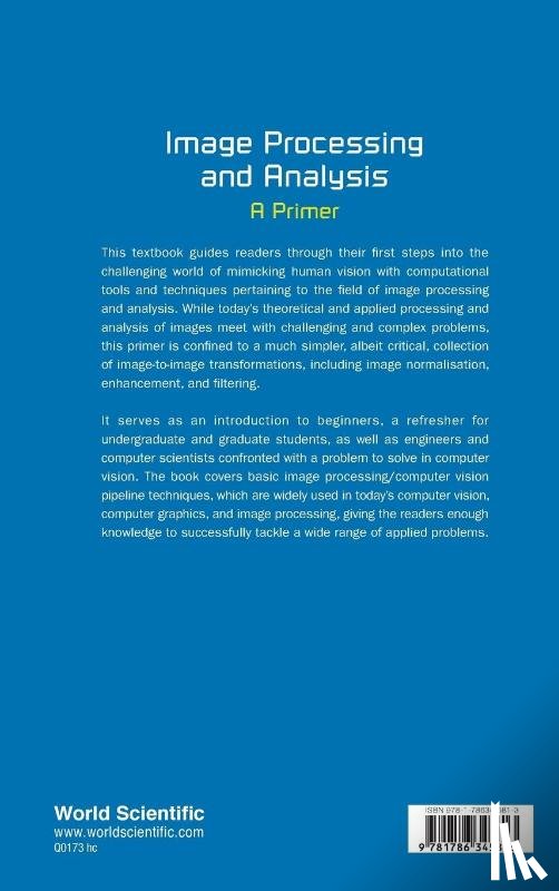 Gimel'farb, Georgy (The Univ Of Auckland, Delmas, Patrice (The Univ Of Auckland - Image Processing And Analysis: A Primer