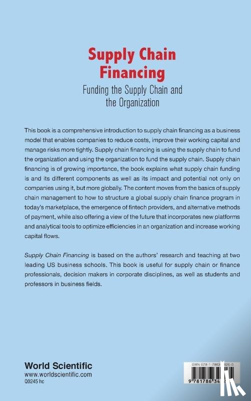 Rogers, Dale S (Arizona State Univ, Leuschner, Rudolf (Rutgers Business School, Choi, Thomas Y (Arizona State Univ - Supply Chain Financing: Funding The Supply Chain And The Organization