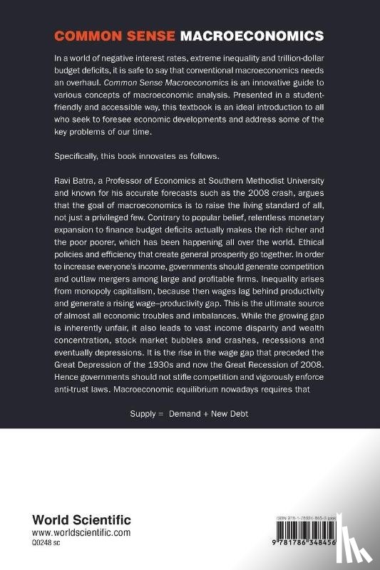 Batra, Ravi - Common Sense Macroeconomics