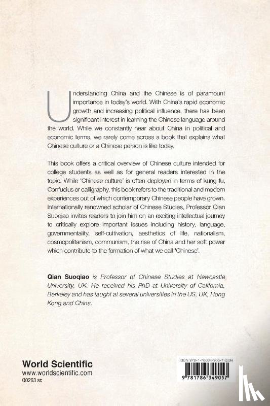 Qian, Suoqiao (Newcastle Univ - Chinese Culture: Its Humanity And Modernity