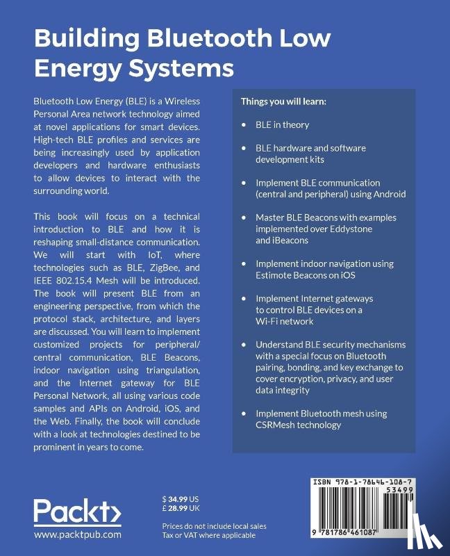 Aftab, Muhammad Usama bin - Building Bluetooth Low Energy Systems