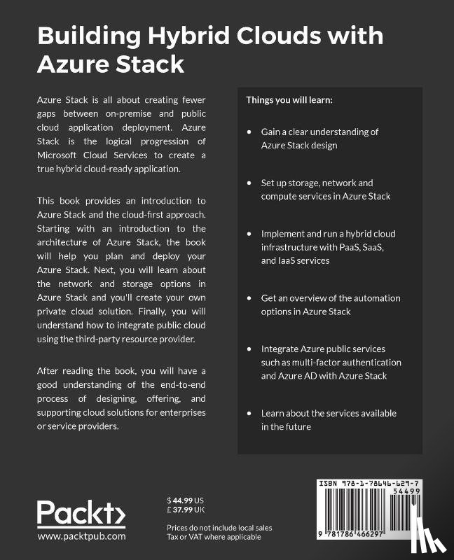 Klein, Markus, Roesner, Susan - Building Hybrid Clouds with Azure Stack
