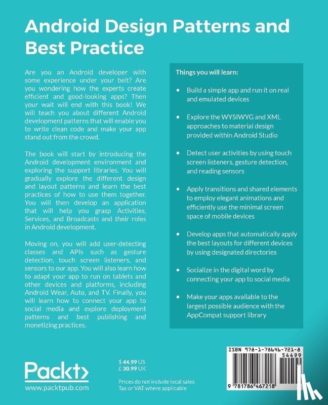 Mew, Kyle - Android Design Patterns and Best Practice