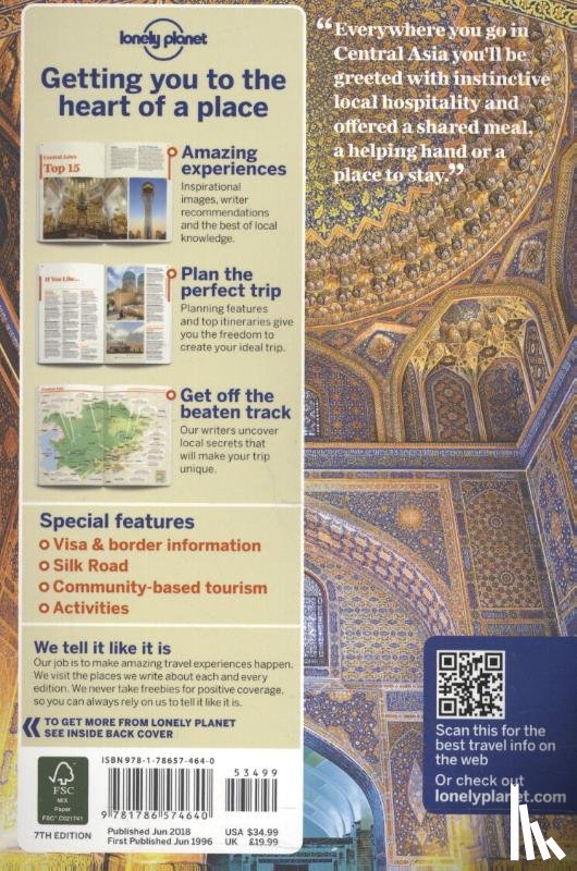  - Lonely Planet Central Asia