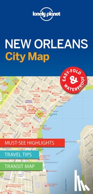 Lonely Planet - Lonely Planet New Orleans City Map