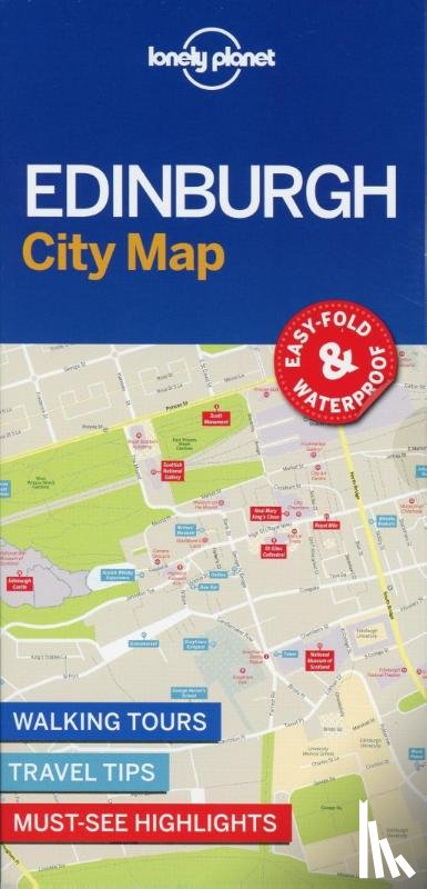Lonely Planet - Lonely Planet Edinburgh City Map