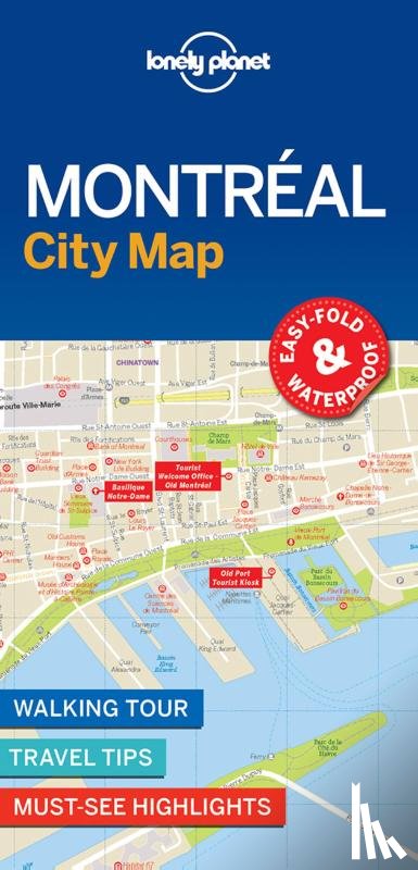 Lonely Planet - Lonely Planet Montreal City Map