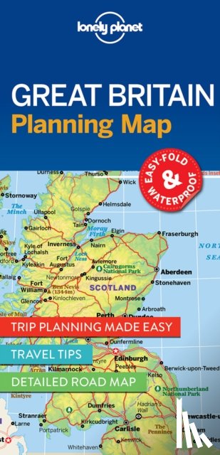Lonely Planet - Lonely Planet Great Britain Planning Map
