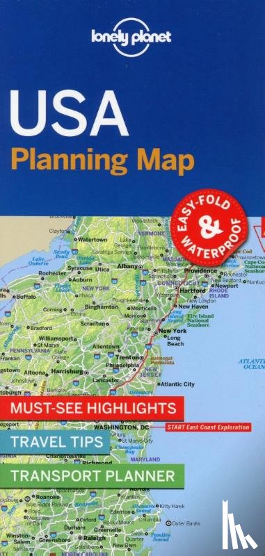 Lonely Planet - Lonely Planet USA Planning Map