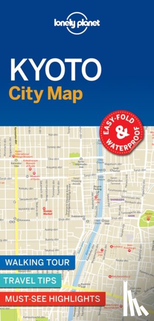 Lonely Planet - Lonely Planet Kyoto City Map