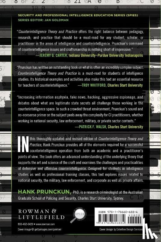Prunckun, Hank - Counterintelligence Theory and Practice