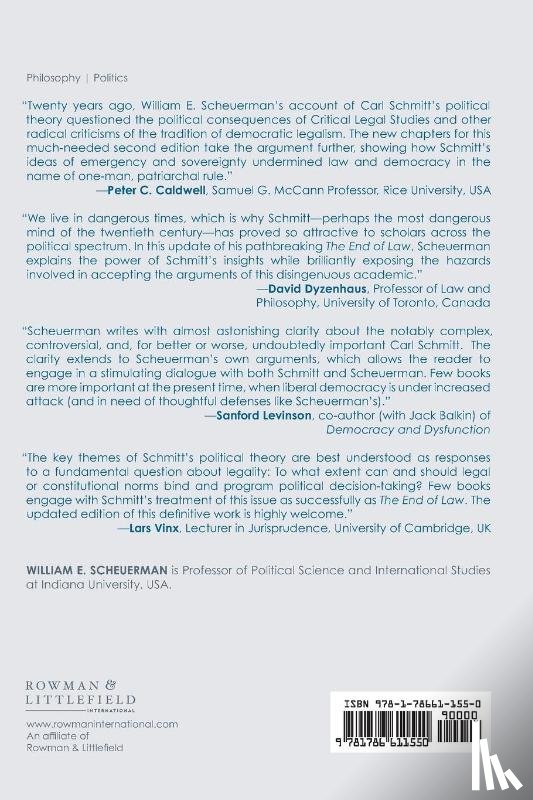Scheuerman, William E. - The End of Law