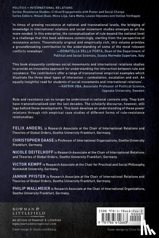  - Rule and Resistance Beyond the Nation State