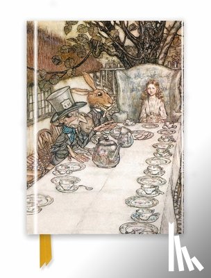  - A Mad Tea Party Foiled Notebook