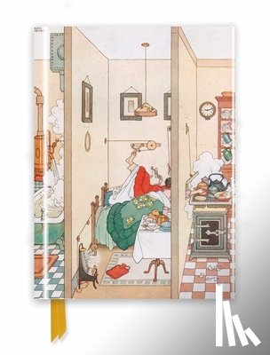 Flame Tree Studio - Heath Robinson: The Ideal Home (Foiled Journal)