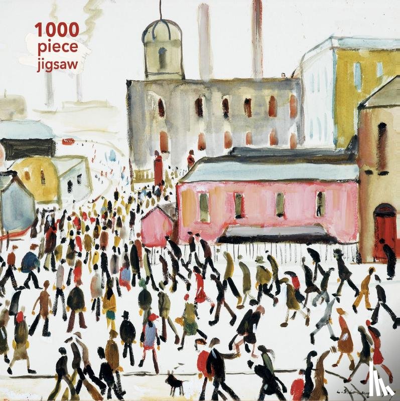 Flame Tree Studio - Adult Jigsaw Puzzle L.S. Lowry: Going to Work