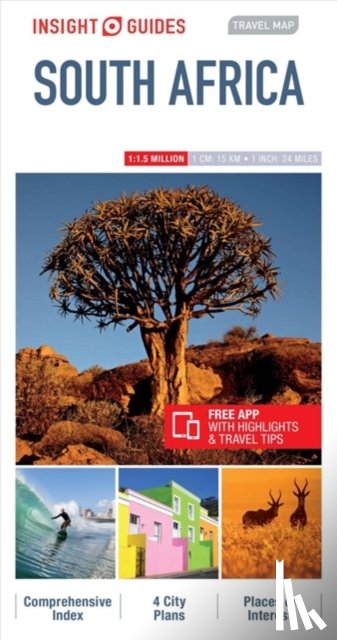 Insight Guides - Insight Guides Travel Map South Africa