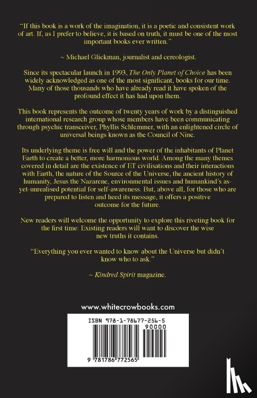 Schlemmer, Phyllis V. - The Only Planet of Choice