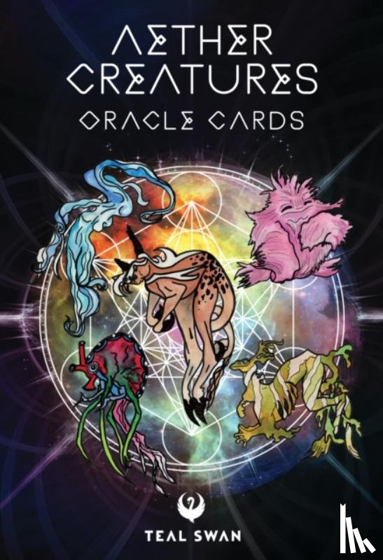 Swan, Teal - Aether Creatures Oracle Cards