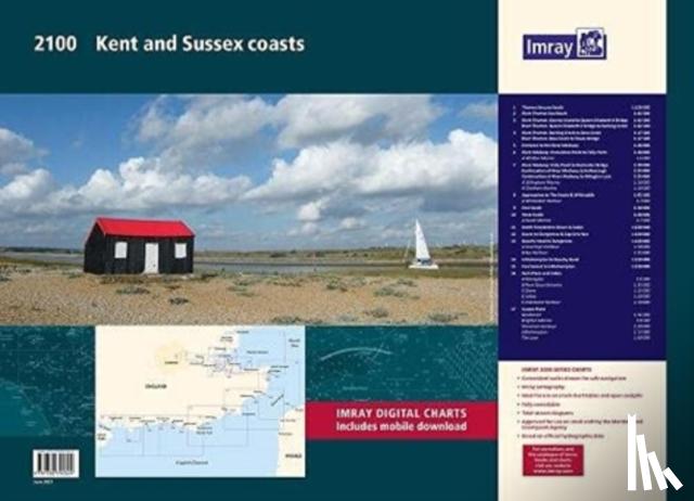 Imray - 2100 Kent and Sussex Coasts Chart Pack
