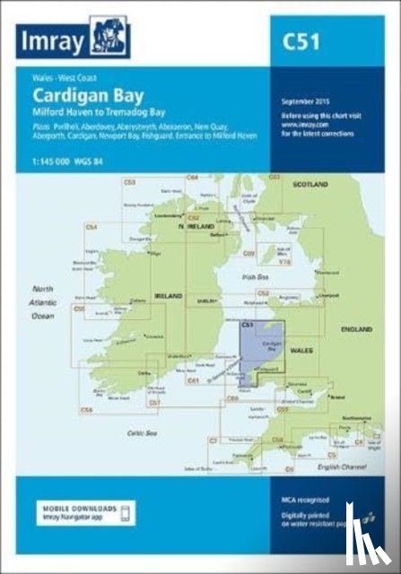 Imray - Imray Chart C51 Cardigan Bay