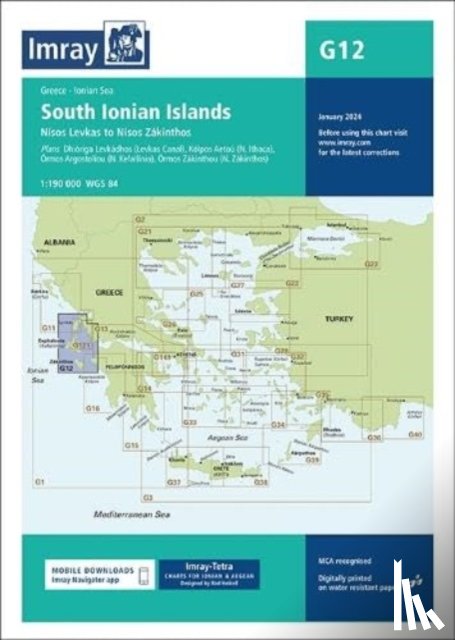 Imray - G12 South Ionian Islands