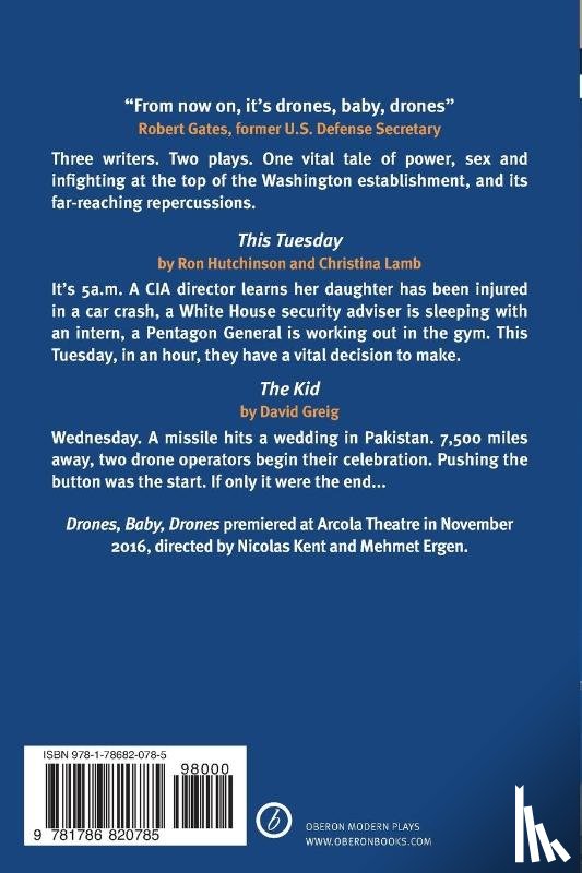 Lamb, Christina, Hutchinson, Ron (Author), Greig, David (Author) - Drones, Baby, Drones