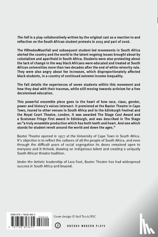 Company, Baxter Theatre - The Fall