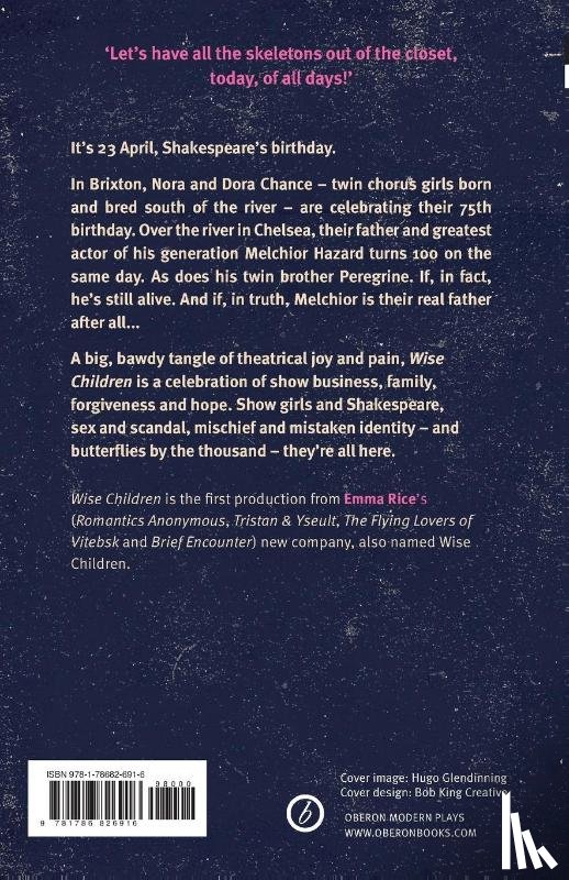 Carter, Angela, Rice, Emma (Theatre Company) - Wise Children