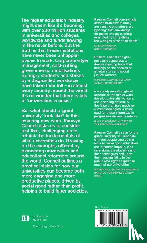 Connell, Raewyn - The Good University