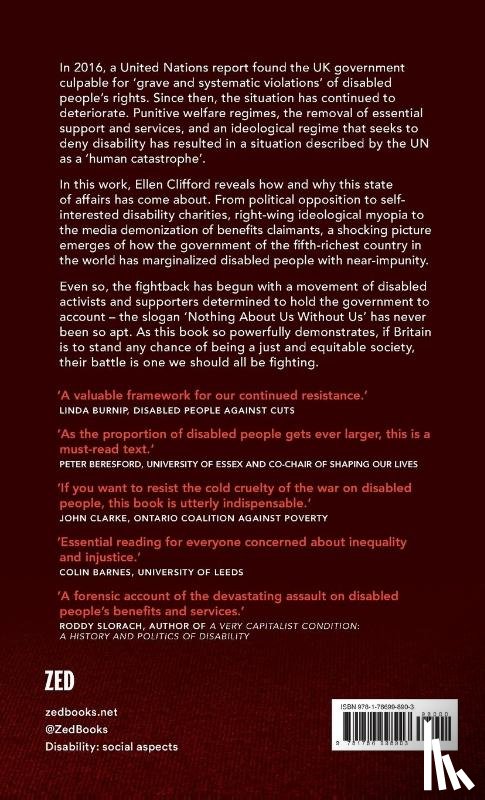 Clifford, Ellen - The War on Disabled People