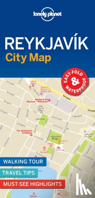 Lonely Planet - Lonely Planet Reykjavik City Map