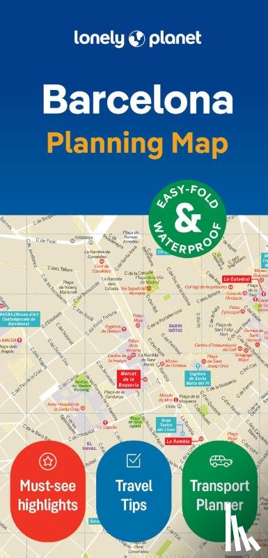 Lonely Planet - Lonely Planet Barcelona City Map