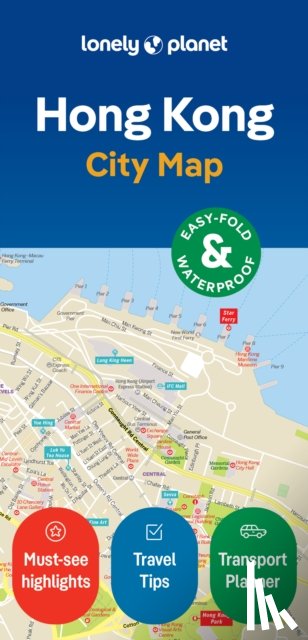 Lonely Planet - Lonely Planet Hong Kong City Map