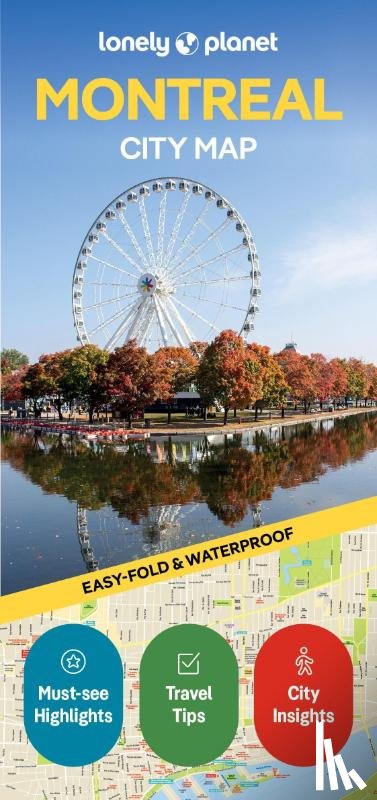 Lonely Planet - Lonely Planet Montreal City Map