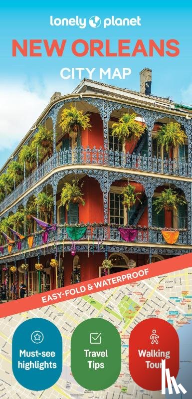 Lonely Planet - Lonely Planet New Orleans City Map