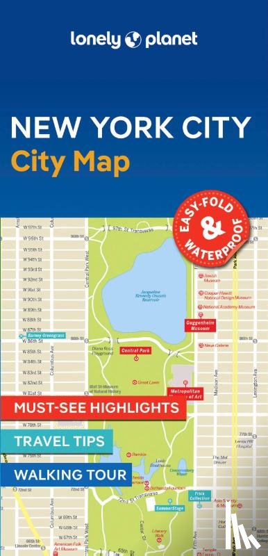 Lonely Planet - Lonely Planet New York City Map