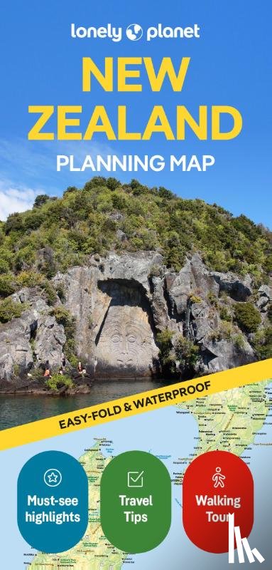 Lonely Planet - Lonely Planet New Zealand Planning Map