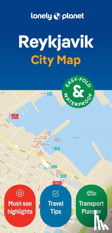 Lonely Planet - Lonely Planet Reykjavik City Map