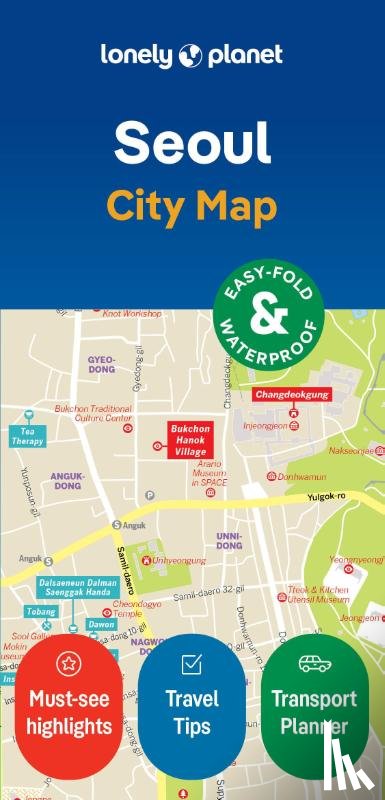 Lonely Planet - Lonely Planet Seoul City Map