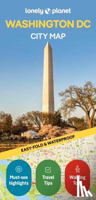 Lonely Planet - Lonely Planet Washington DC City Map