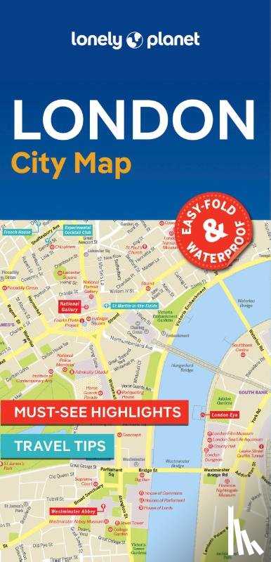 Lonely Planet - Lonely Planet London City Map
