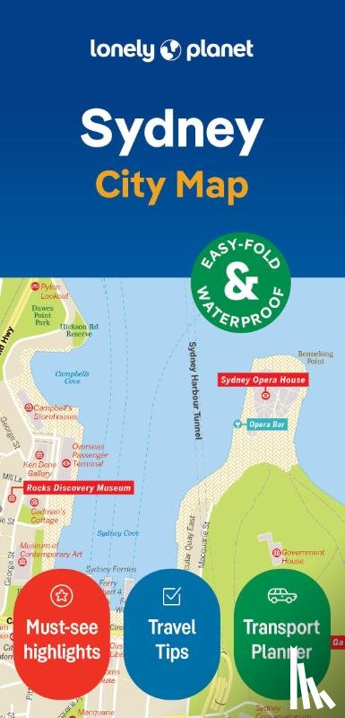 Lonely Planet - Lonely Planet Sydney City Map